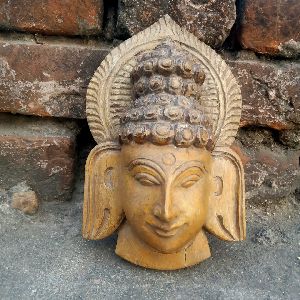 Heritage India Wooden foce Mask Wall Hanging  FMW-006