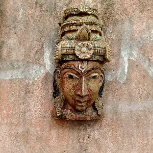 Heritage India Wooden foce Mask Wall Hanging  FMW-007