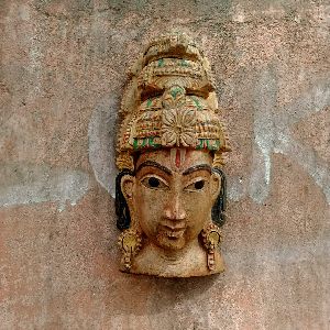 Heritage India Wooden foce Mask Wall Hanging  FMW -008