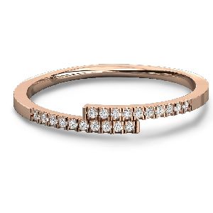 Diamond Gold Ring for Girl's