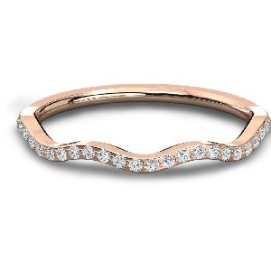 Diamond Gold Ring for Ladies