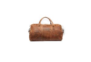 Urban Travel Leather Duffel Bag