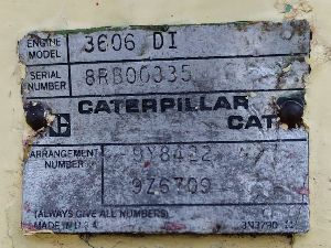 Caterpillar 3606,3412,3516,3408,3306, 3508 Marine Engine & Spares