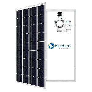 Bluebird 190 Watt - 12 Volt Mono PERC Solar Panel | BIS Certified | Made in India