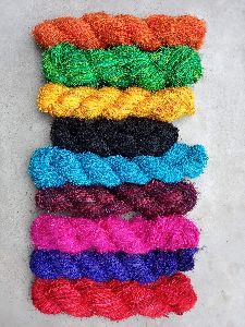 silk waste yarn