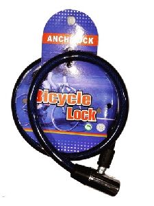Black Bicycle Lock