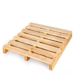 Wooden Two Way Wood Pallet, Shape : Rectangular