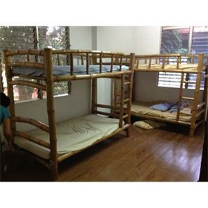 Bamboo Double Decker Bed