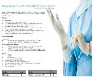 sterile surgical gloves