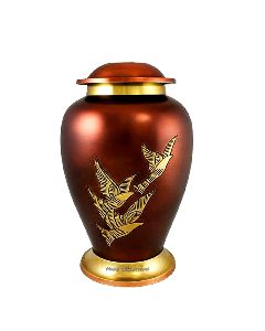 New Hot selling Brass human cremation urn for funeral supplies