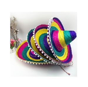 SOMBRERO STRAW HAT TRADITIONAL MEXICAN HAT