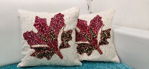 Beaded Cushion Cover