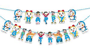 Doraemon  Happy Birthday Banner