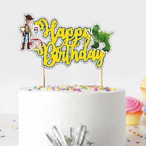 Toy Story  Happy Birthday Cake Topper