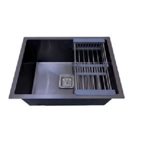 SS Black Coated Hand Made HY Duty Kitchen Sink