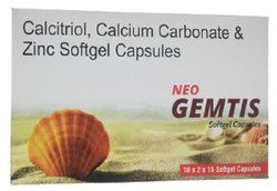 Calcitriol, Calcium Carbonate &amp;amp; Zinc Softgel Capsules