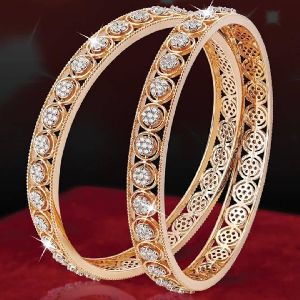 Bridal Wear Diamond Studded Bangle