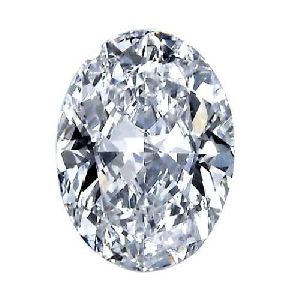 Certified Oval Shape Real Diamond