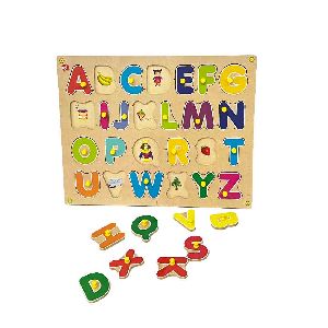 WT-569 Wooden Alphabet Puzzle