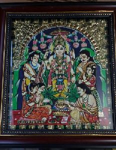 Lord Vishnu Tanjore Paintings