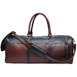 Leather Duffle Bag, Weekender Luggage Bag 