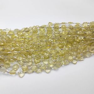 Attractive Lemon Topaz Heart Shape 10mm Faceted Beads