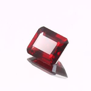 Natural Mozambique Octagon Shape Red Garnet Loose Gemstones