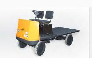 4 Wheel Seated AC-DC Platform Truck