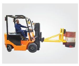 Electric Forklift With Drum Handling