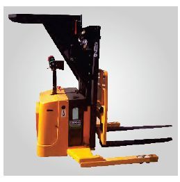 Electric Stacker With Overhead Guard