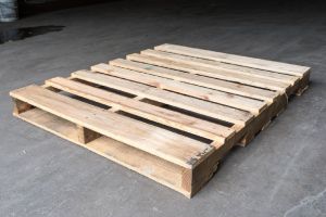 wooden pallets