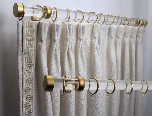 Acrylic Curtain Brackets
