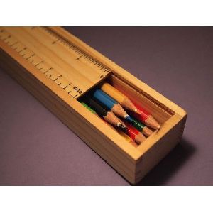 Wooden Pencil Boxes
