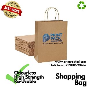 Shopping Bags with paper handle