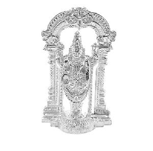 Silver Tirupati Balaji Statue