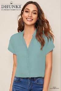 Ladies Button Down Top