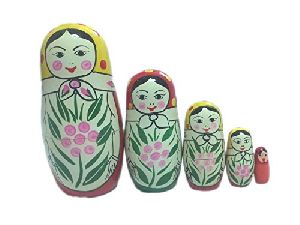 Funwood Games® Wooden Russian Nesting Doll