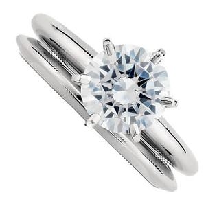 Solitaire Diamond Engagement Ring