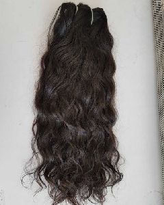 Natural Single Donor Wavy Hair