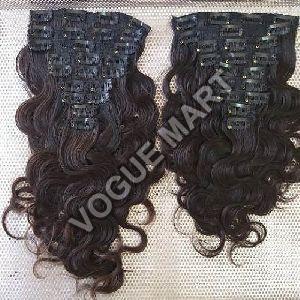 Body Wavy Clip in hair