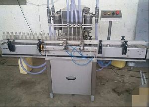 Automatic Four Head Liquid Filling Machine