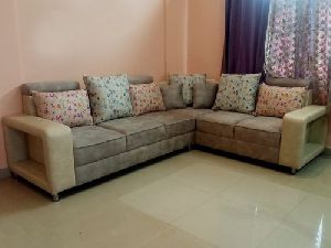 5 Seater Wooden Sofa