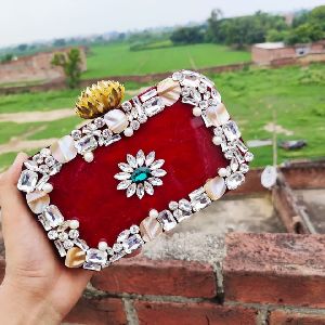 resin clutch bag