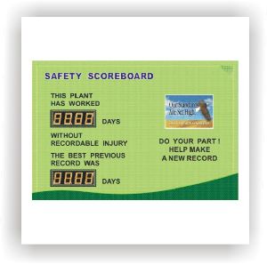 Safety Score Board