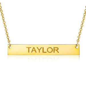 Engraving Custom Name Necklace