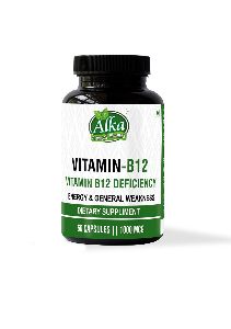 Vitamin B12 Capsules- 1000 mcg (Methylcobalamin )
