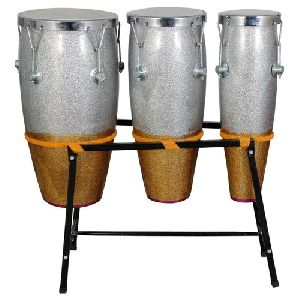 Fiber Congo Drum, Shape : Cylindrical