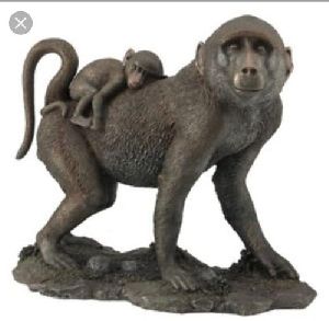 Fiber Monkey Statue