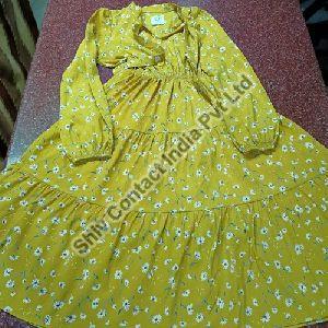 used imported second hand western ladies chiffon dress