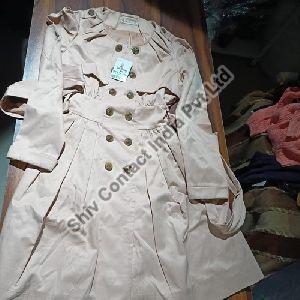 imported secondhand /onetime used Ladies Trench Coat